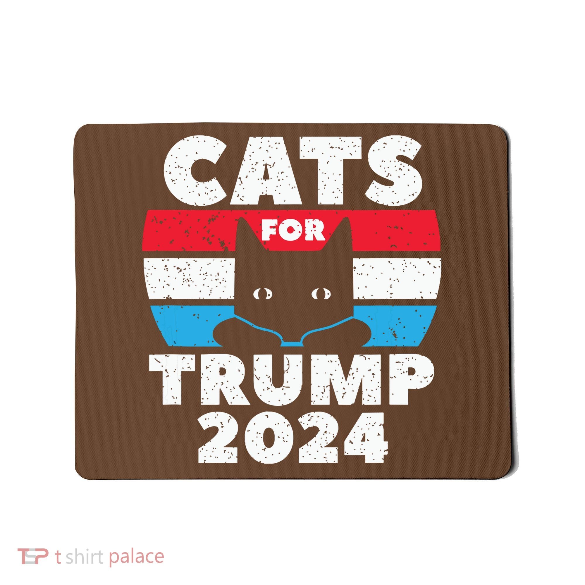 Cats For Trump 2024 Election Mousepad