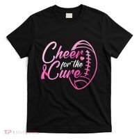 Cheer For The Cure Football Fan Breast Cancer Awareness T-Shirt thumb 0