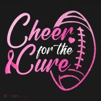Cheer For The Cure Football Fan Breast Cancer Awareness Women's Tank Top thumb 5