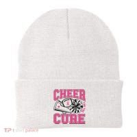 Cheer For The Cure Breast Cancer Football And Cheer Beanie thumb 0
