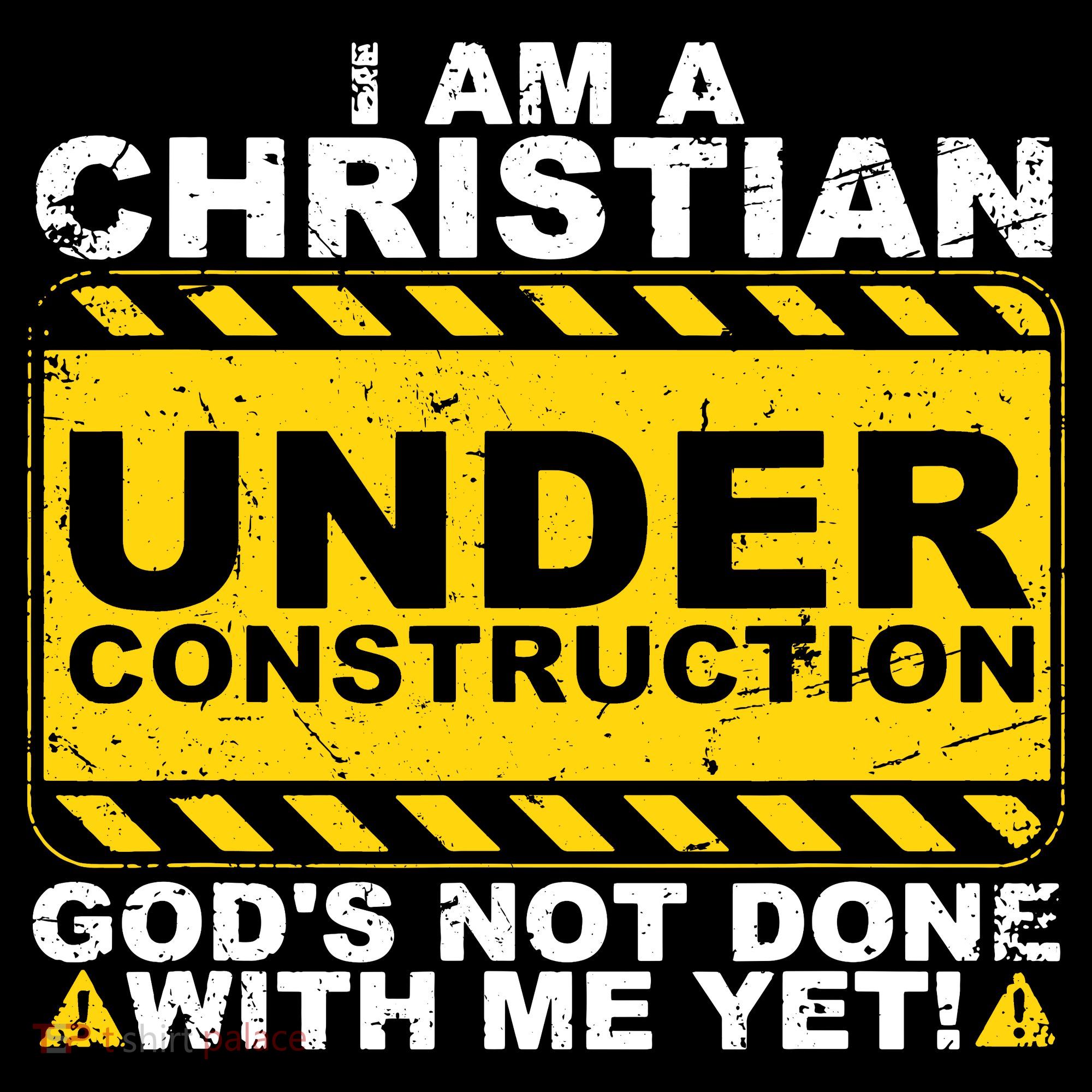 Christian Funny Under Construction Gift Catholic Women's Hoodie