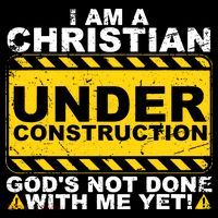 Christian Funny Under Construction Gift Catholic Women's T-Shirt thumb 6