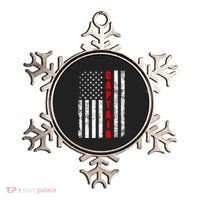 Chief Firefighter Usa Patriotic American Flag Funny Fire Gift Ornament thumb 0