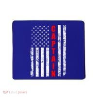 Chief Firefighter Usa Patriotic American Flag Funny Fire Gift Mousepad thumb 0