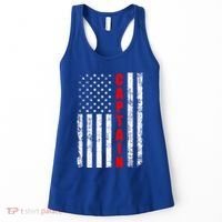 Chief Firefighter Usa Patriotic American Flag Funny Fire Gift Women's Tank Top thumb 0