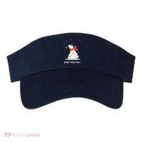 Cute Funny & Unique Christmas Polar Bear & Snow Gift Visor thumb 0