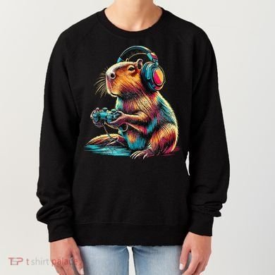 Capybara Funny Video Games Capybara Women's Sweatshirt