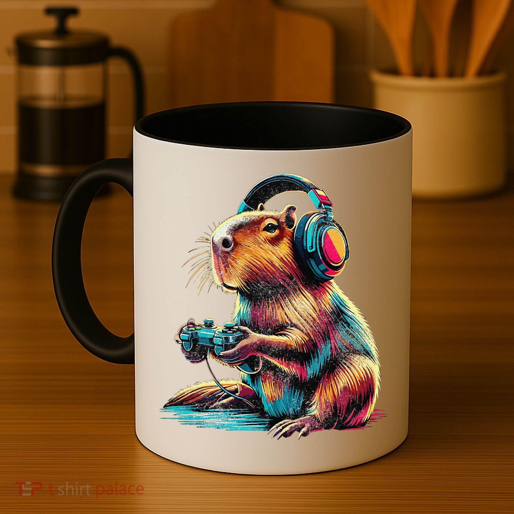 Capybara Funny Video Games Capybara Coffee Mug