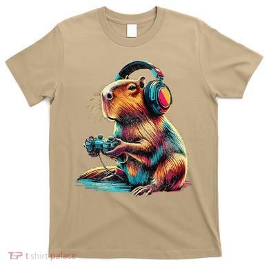 Capybara Funny Video Games Capybara T-Shirt