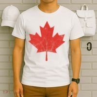 Canadian Flag Vintage Canada T-Shirt thumb 6