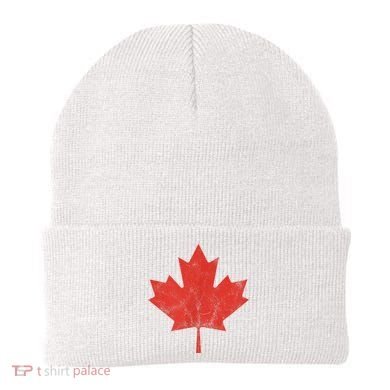 Canadian Flag Vintage Canada Beanie
