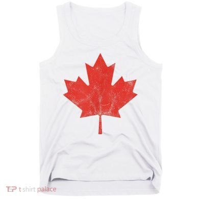 Canadian Flag Vintage Canada Tank Top