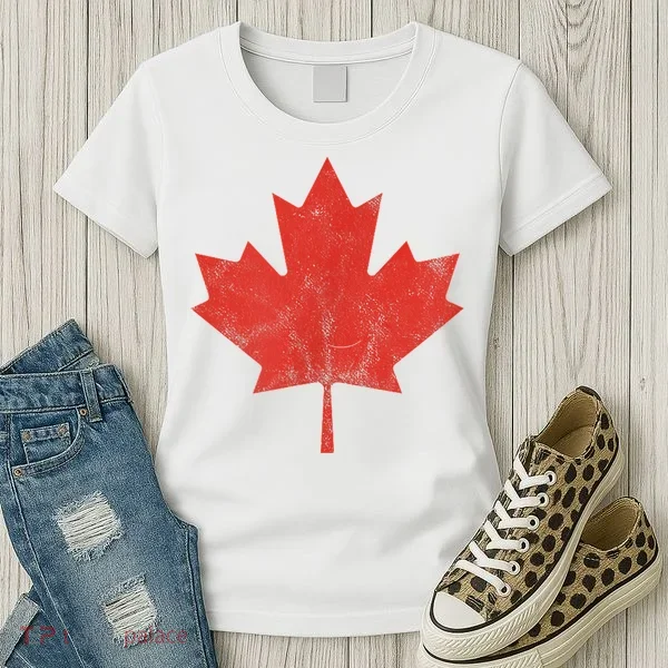 Canadian Flag Vintage Canada Women's T-Shirt