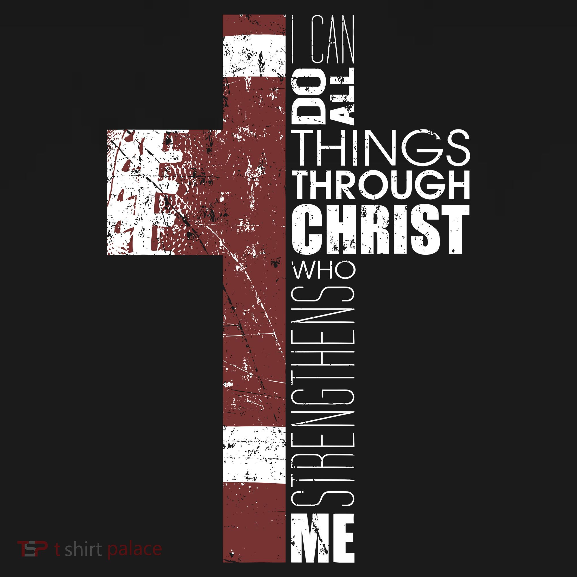 Christian Football Verse I Can Do All Things Through Christ Backpack