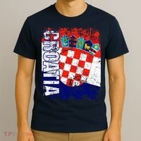 CROATIA Flag Vintage Distressed CROATIA T-Shirt thumb 3