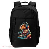 Capybara Funny Video Games Capybara Backpack thumb 0