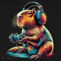 Capybara Funny Video Games Capybara Women's Hoodie thumb 2