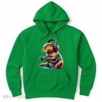 Capybara Funny Video Games Capybara Hoodie thumb 0