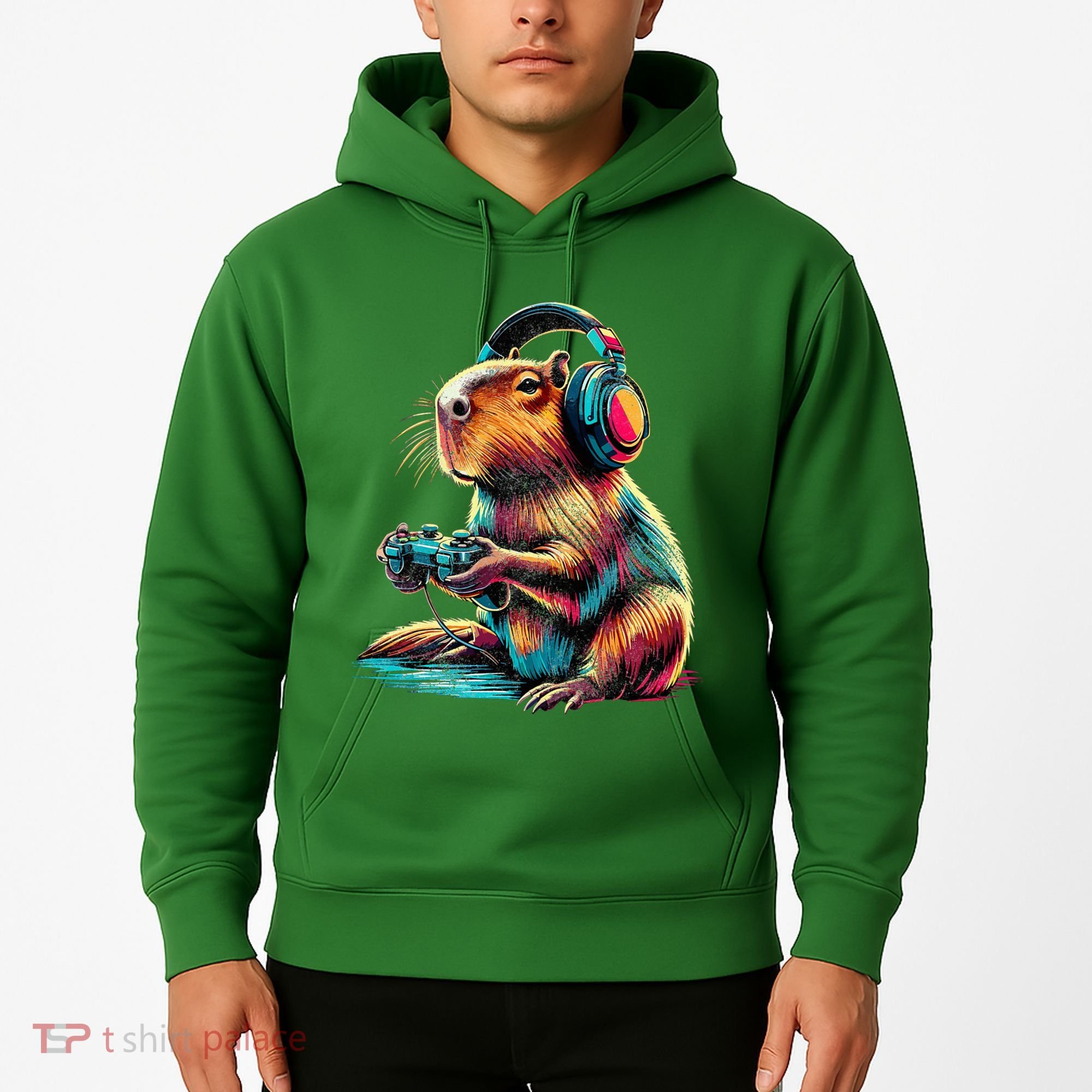 Capybara Funny Video Games Capybara Hoodie