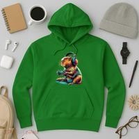 Capybara Funny Video Games Capybara Hoodie thumb 3