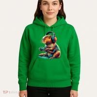 Capybara Funny Video Games Capybara Hoodie thumb 5
