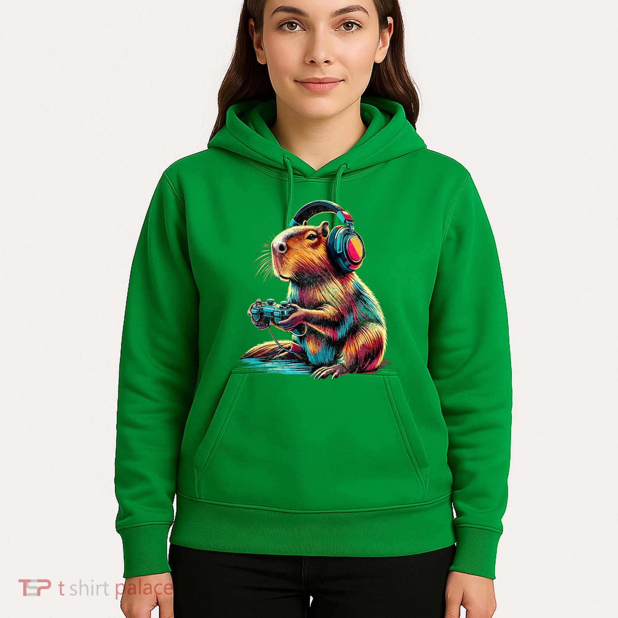 Capybara Funny Video Games Capybara Hoodie