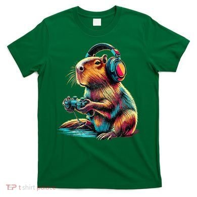 Capybara Funny Video Games Capybara T-Shirt