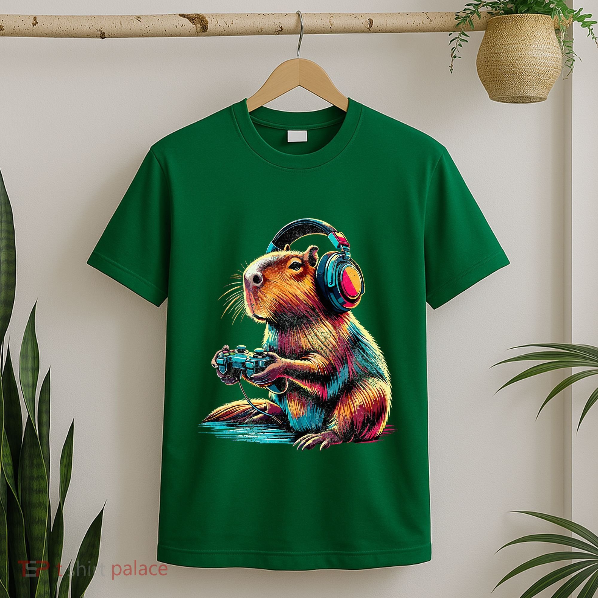 Capybara Funny Video Games Capybara T-Shirt