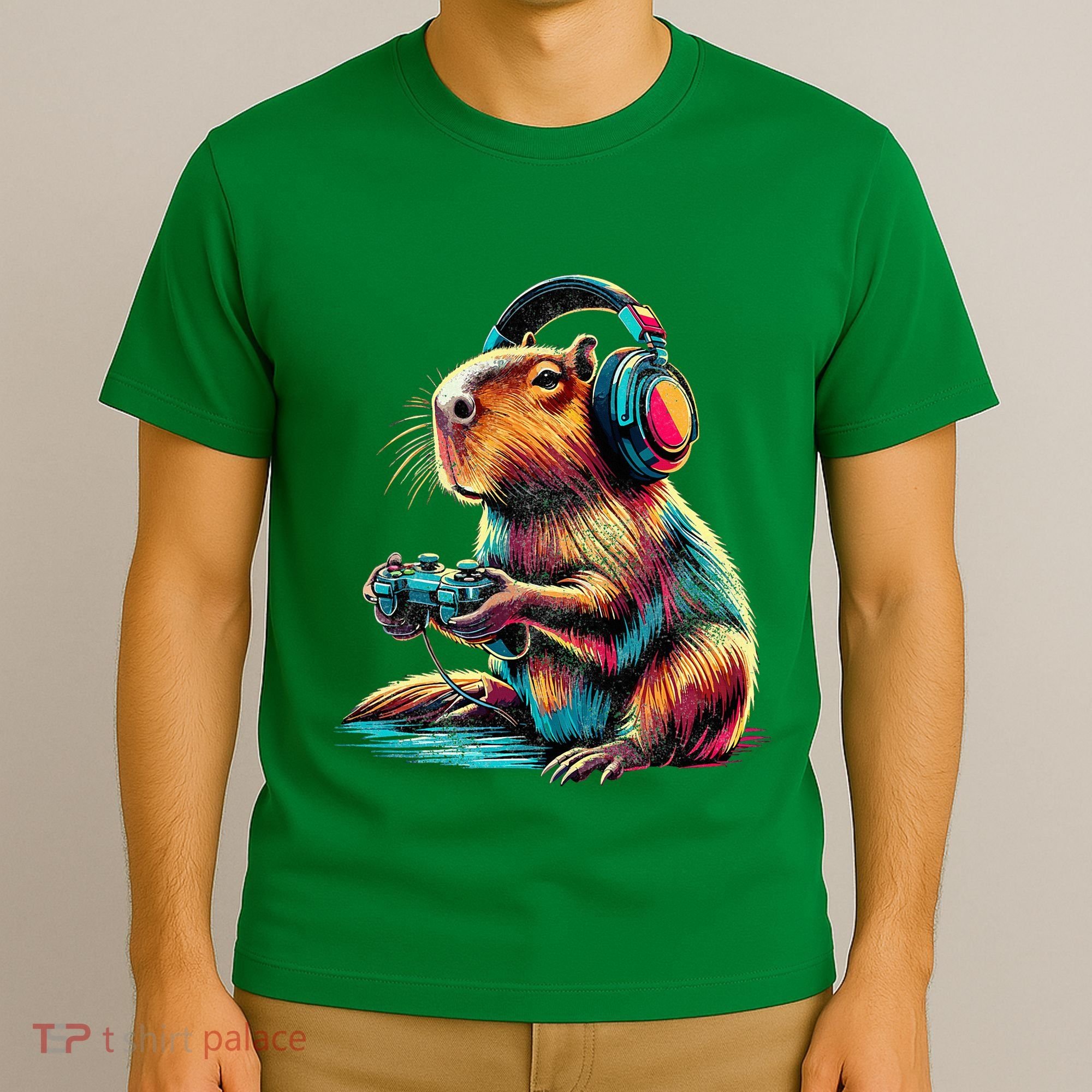 Capybara Funny Video Games Capybara T-Shirt