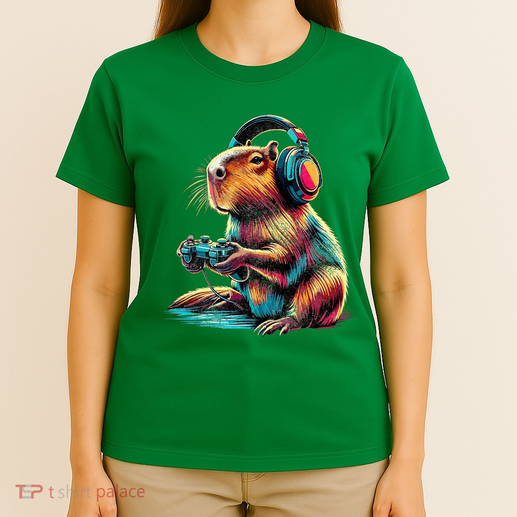 Capybara Funny Video Games Capybara T-Shirt
