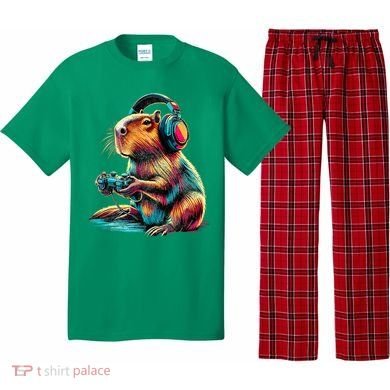 Capybara Funny Video Games Capybara Pajama Set