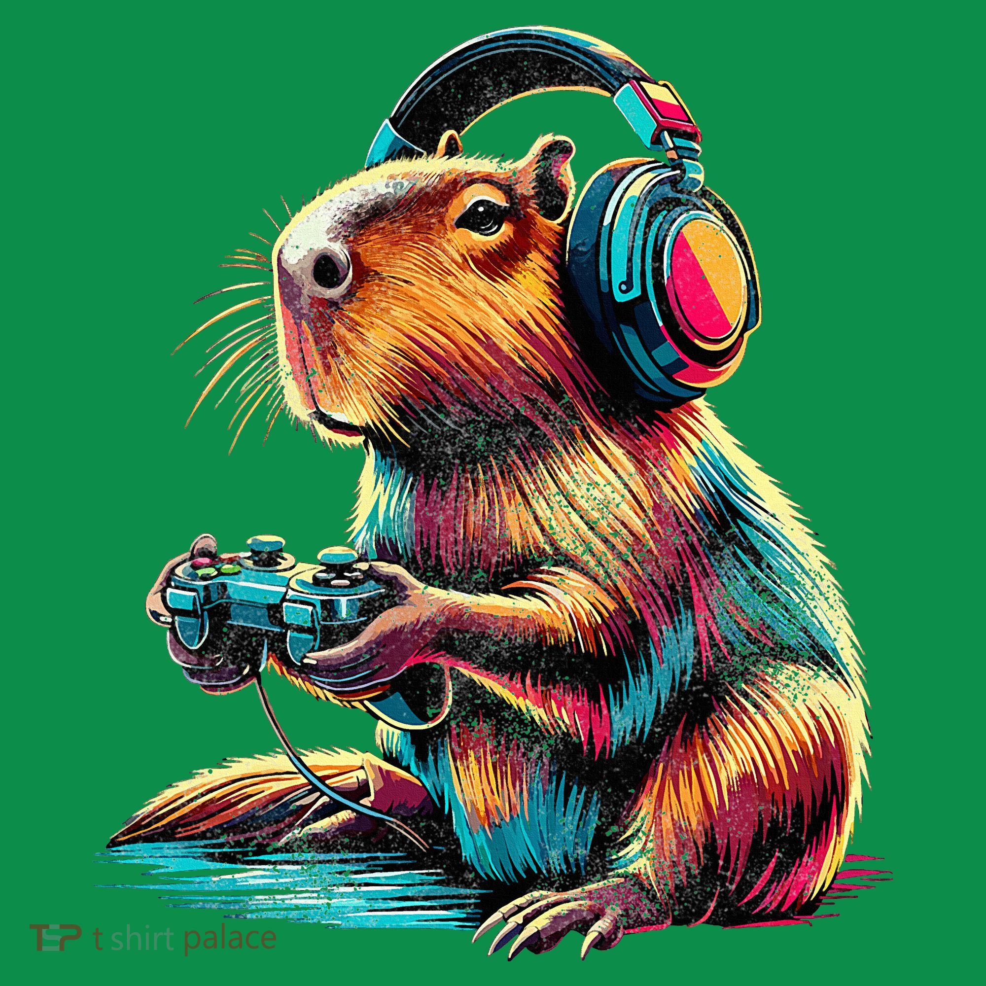 Capybara Funny Video Games Capybara Baby Bodysuit