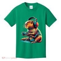 Capybara Funny Video Games Capybara Kids T-Shirt thumb 0