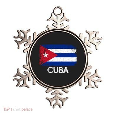 Cuban Flag Vintage Made In Cuba Gift Cool Gift Ornament