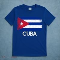 Cuban Flag Vintage Made In Cuba Gift Cool Gift T-Shirt thumb 5