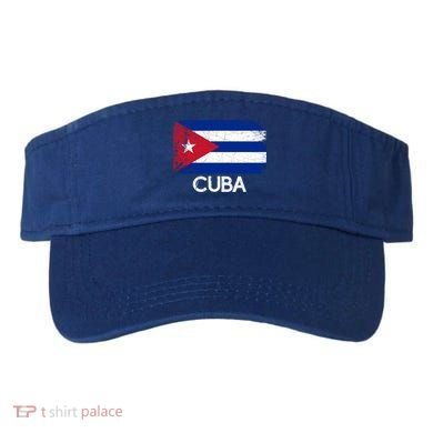 Cuban Flag Vintage Made In Cuba Gift Cool Gift Visor