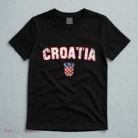 Croatia Flag Vintage T-Shirt thumb 5