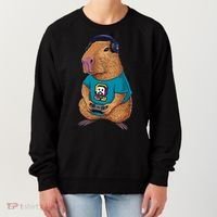Capybara Funny Video Games Capybara Great Gift Women's Sweatshirt thumb 0