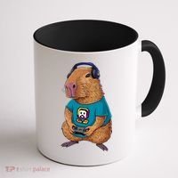 Capybara Funny Video Games Capybara Great Gift Coffee Mug thumb 1