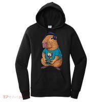 Capybara Funny Video Games Capybara Great Gift Women's Hoodie thumb 0