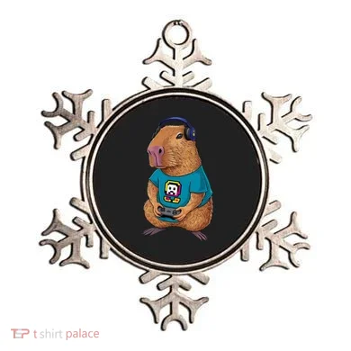 Capybara Funny Video Games Capybara Great Gift Ornament