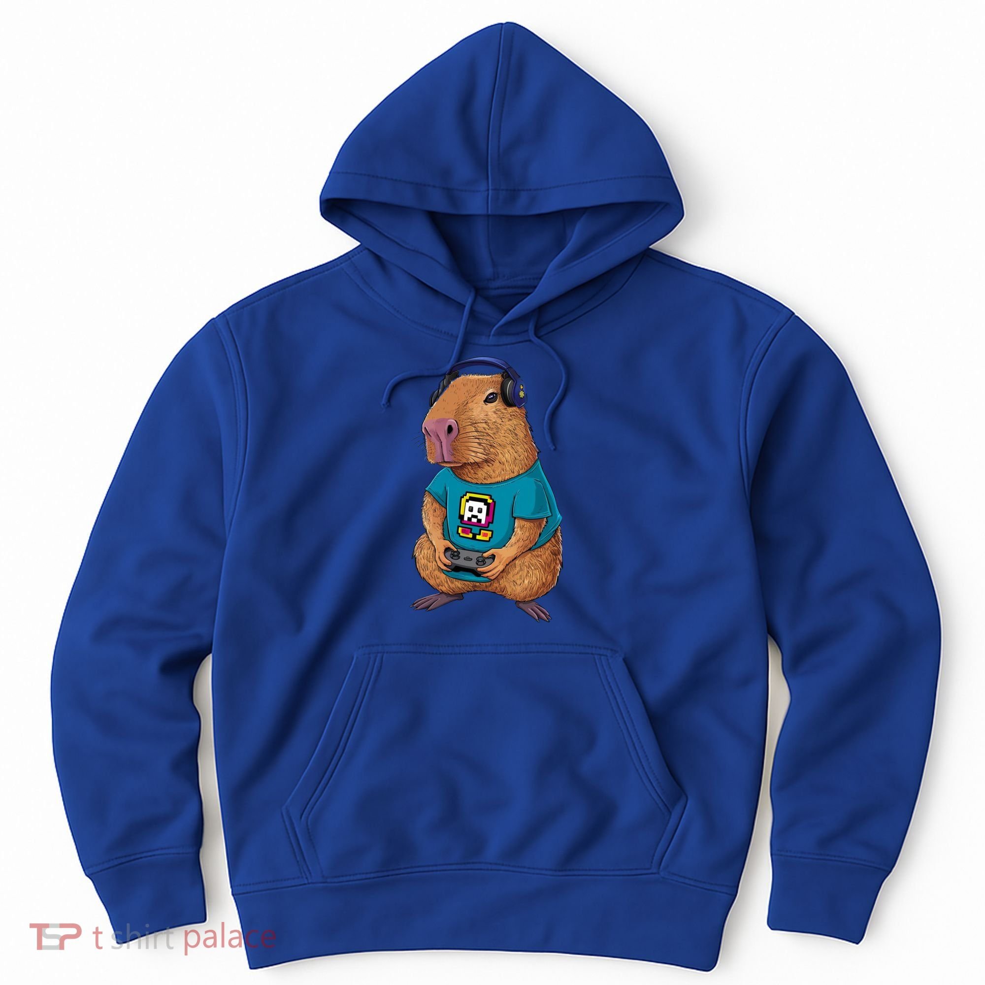 Capybara Funny Video Games Capybara Great Gift Hoodie