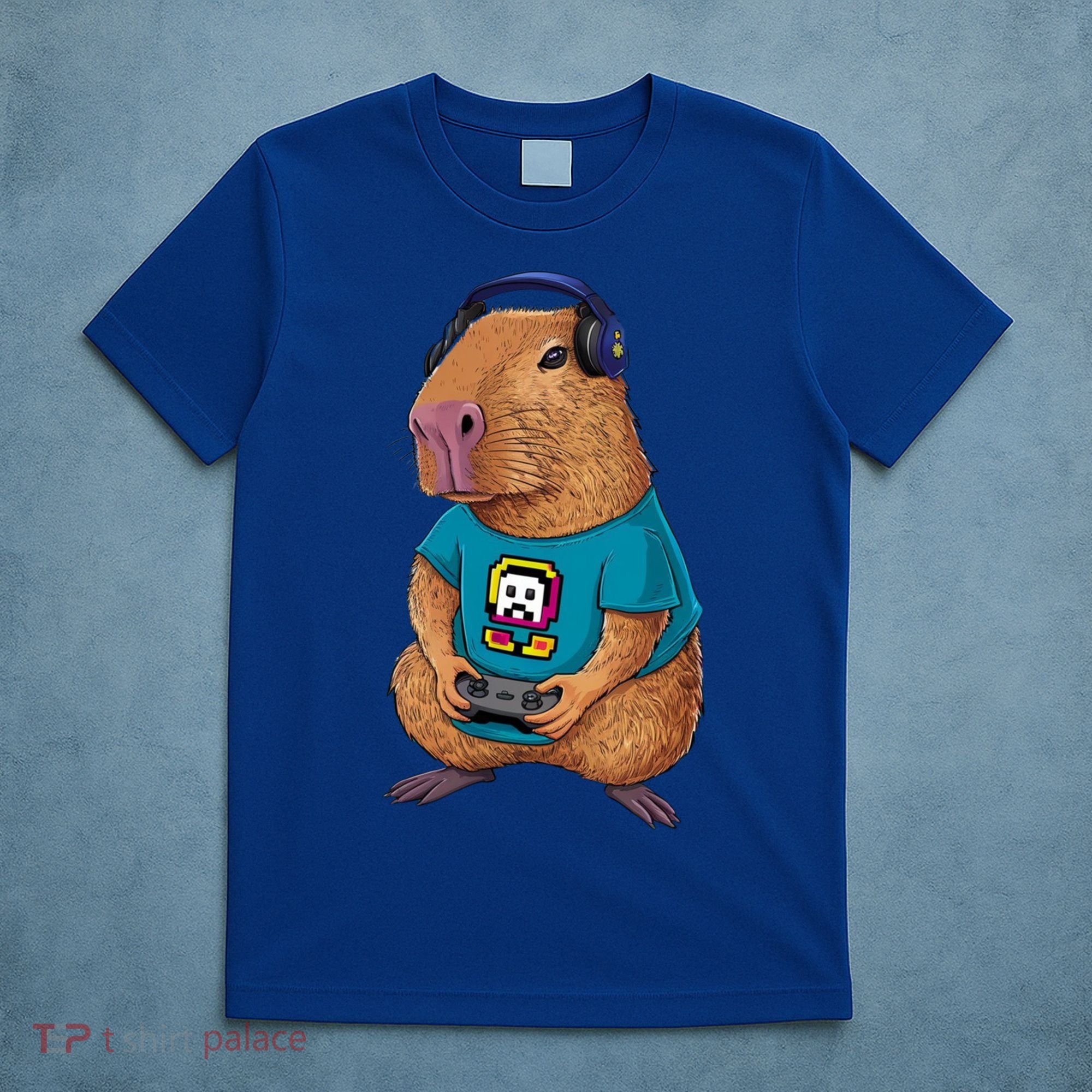 Capybara Funny Video Games Capybara Great Gift T-Shirt