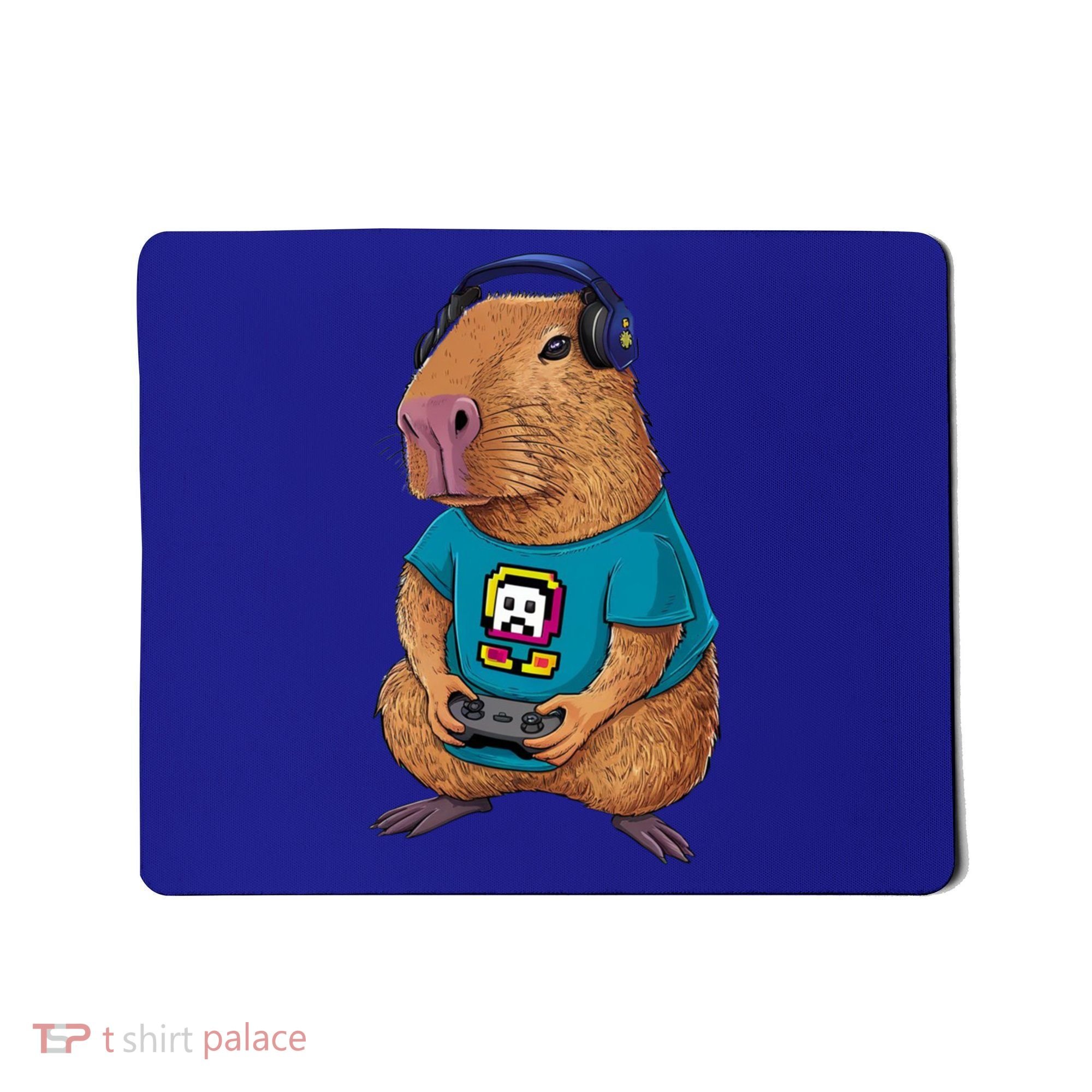 Capybara Funny Video Games Capybara Great Gift Mousepad