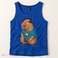 Capybara Funny Video Games Capybara Great Gift Tank Top thumb 2