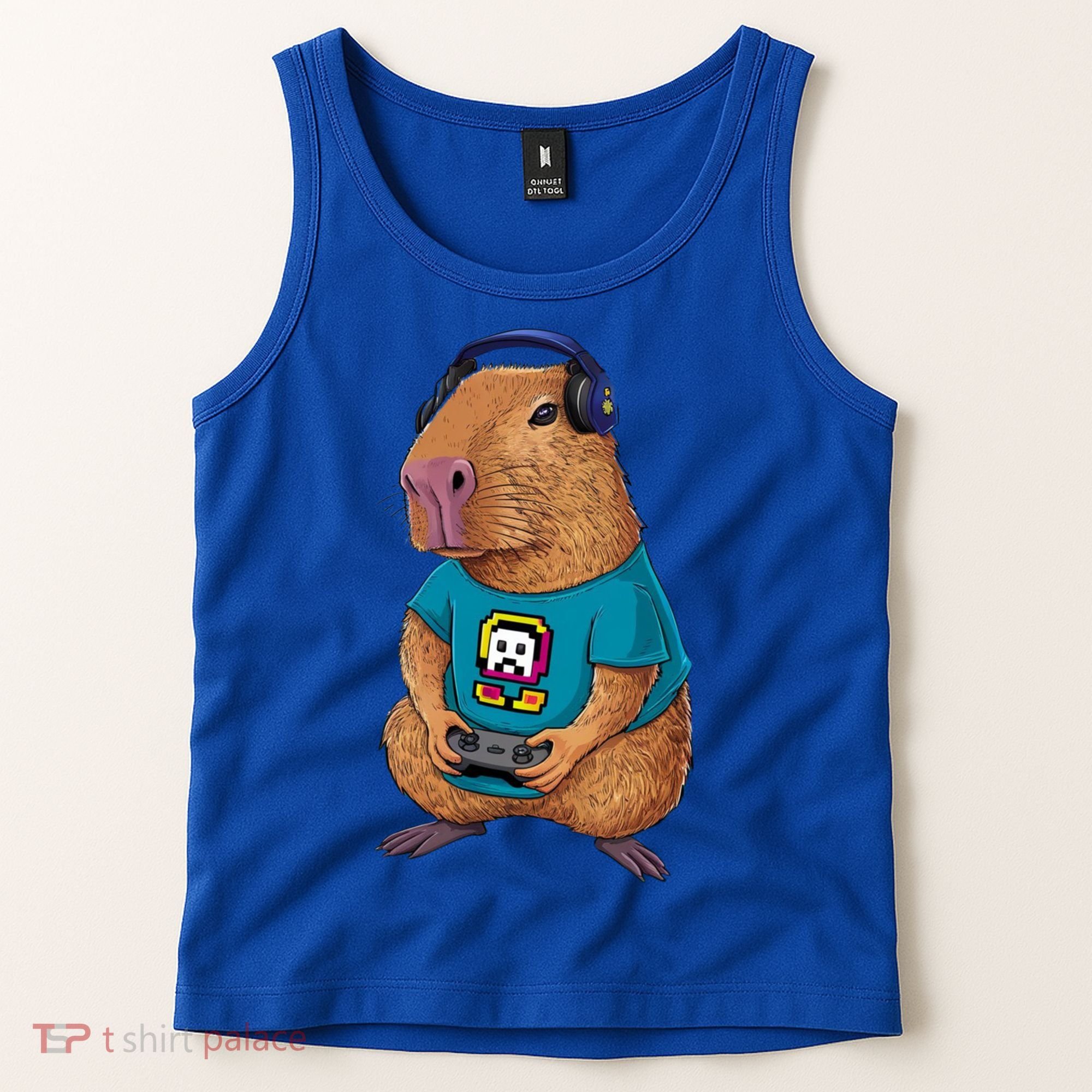 Capybara Funny Video Games Capybara Great Gift Tank Top