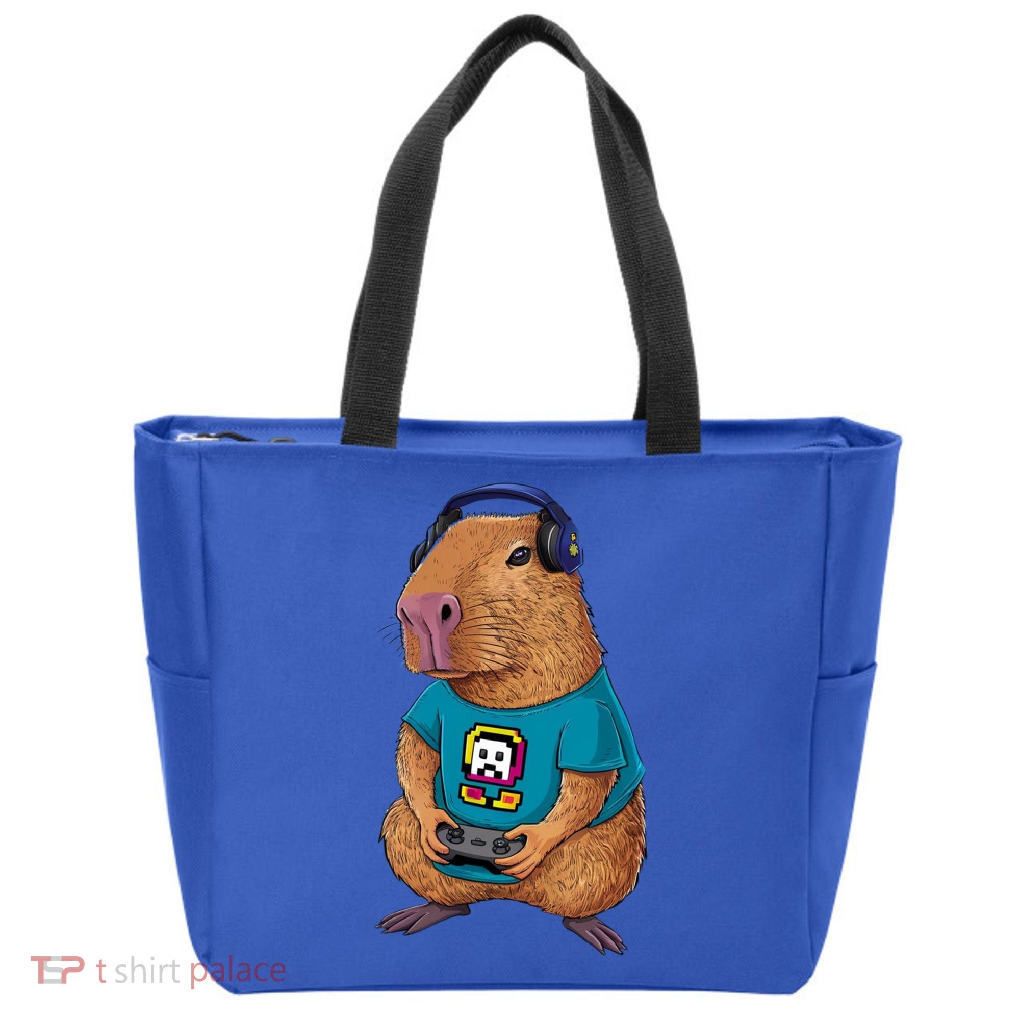 Capybara Funny Video Games Capybara Great Gift Tote Bag