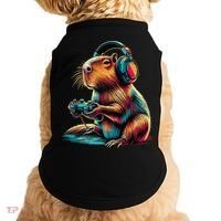 Capybara Funny Video Games Capybara Doggie Tank thumb 0