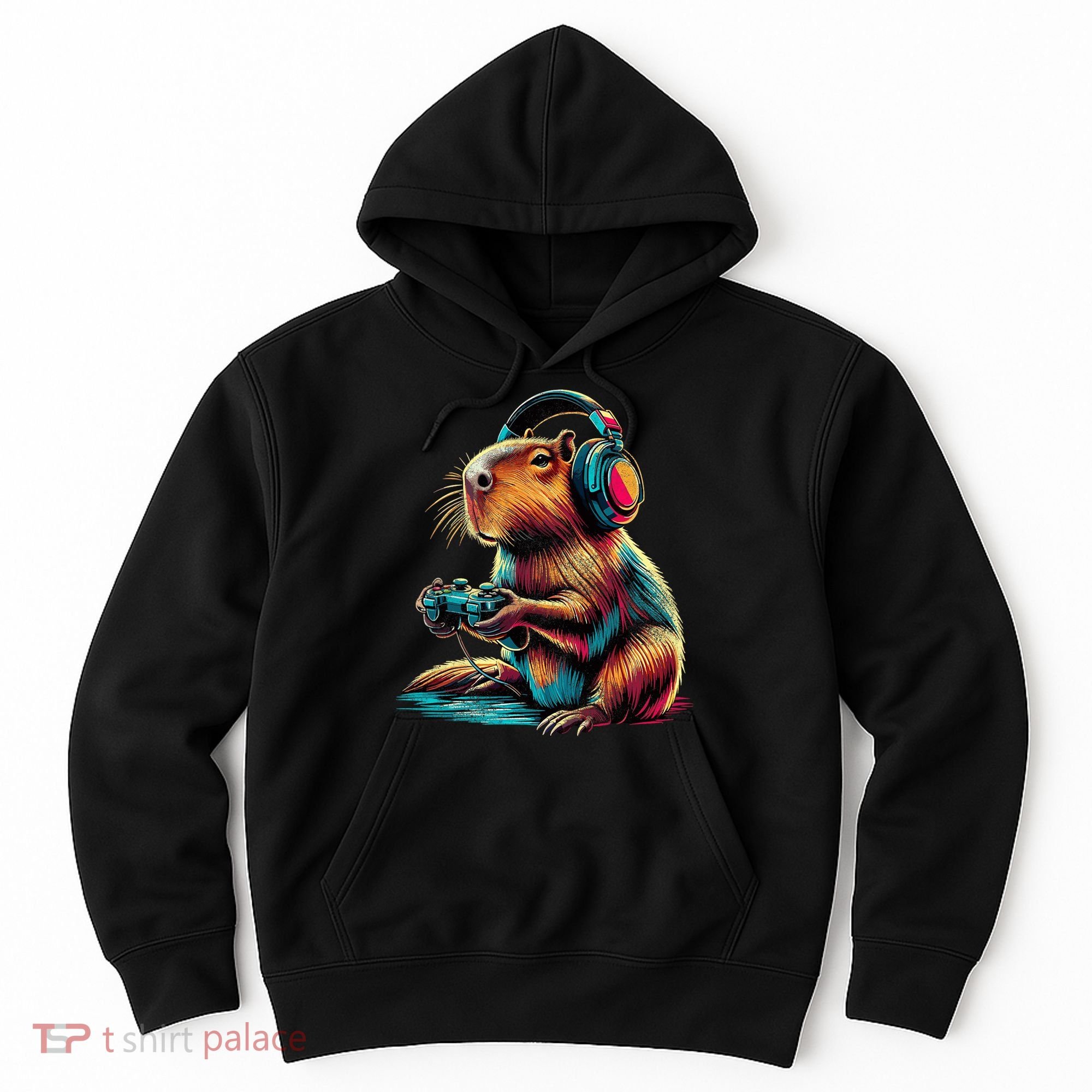 Capybara Funny Video Games Capybara Hoodie