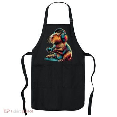 Capybara Funny Video Games Capybara Apron